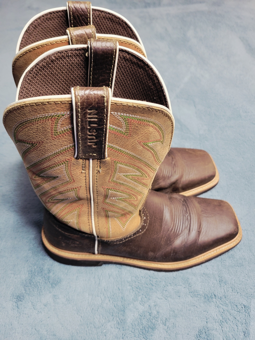 Justin Men's Electrician Stampede Work Boots SE4560 Size 12 D